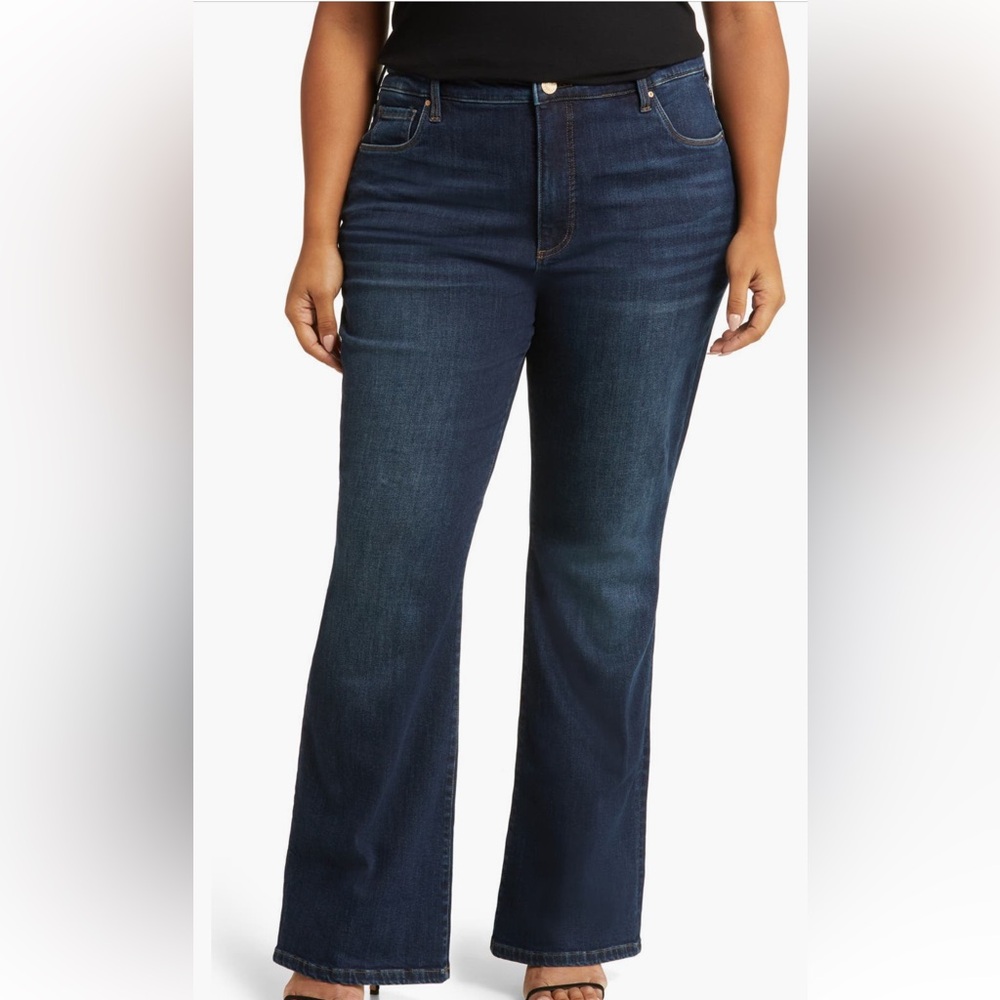 KUT from the Kloth high waist flare jeans as 18W